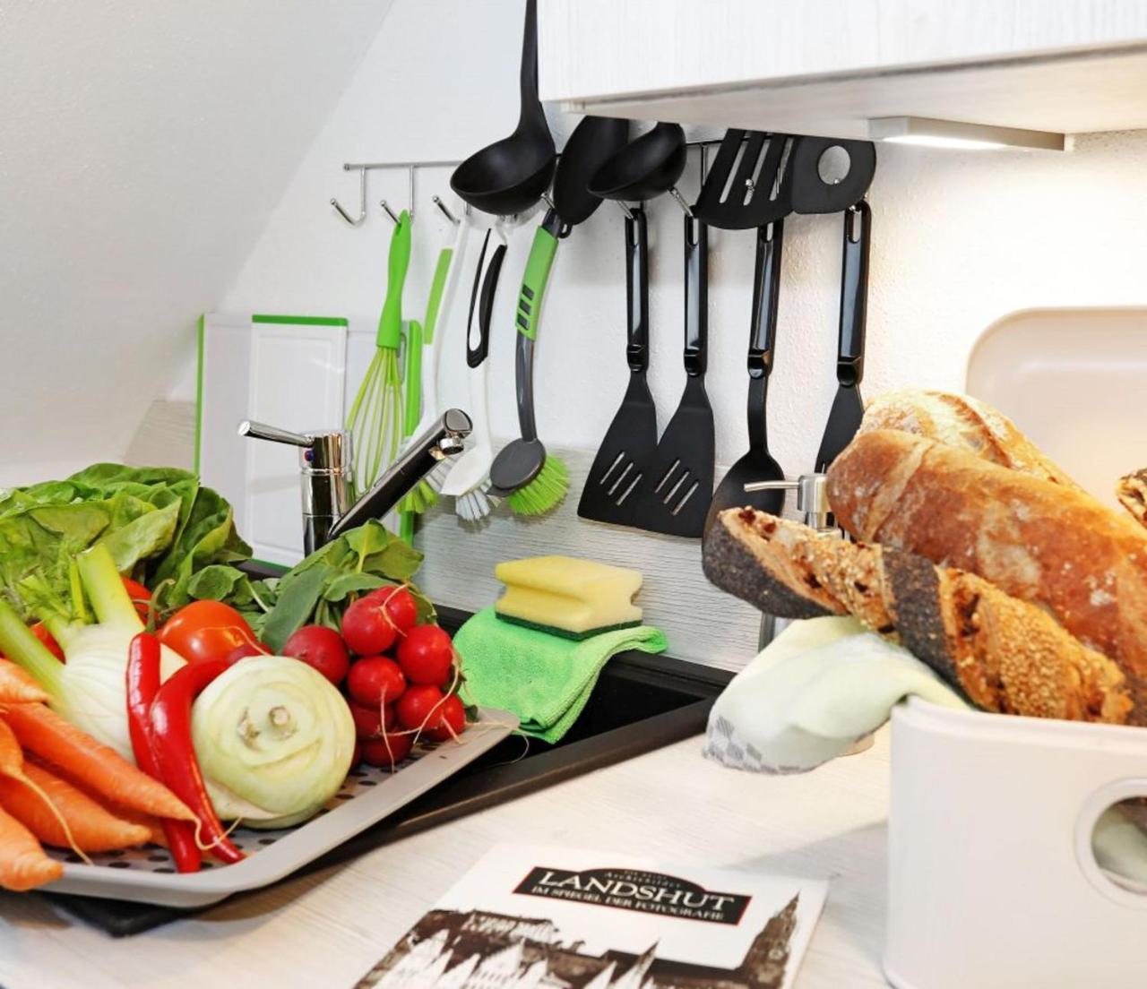 Ferienwohnung Am Regierungsplatz Landshut Ngoại thất bức ảnh